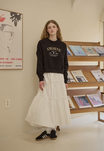 Amourne Raglan Sweatshirt